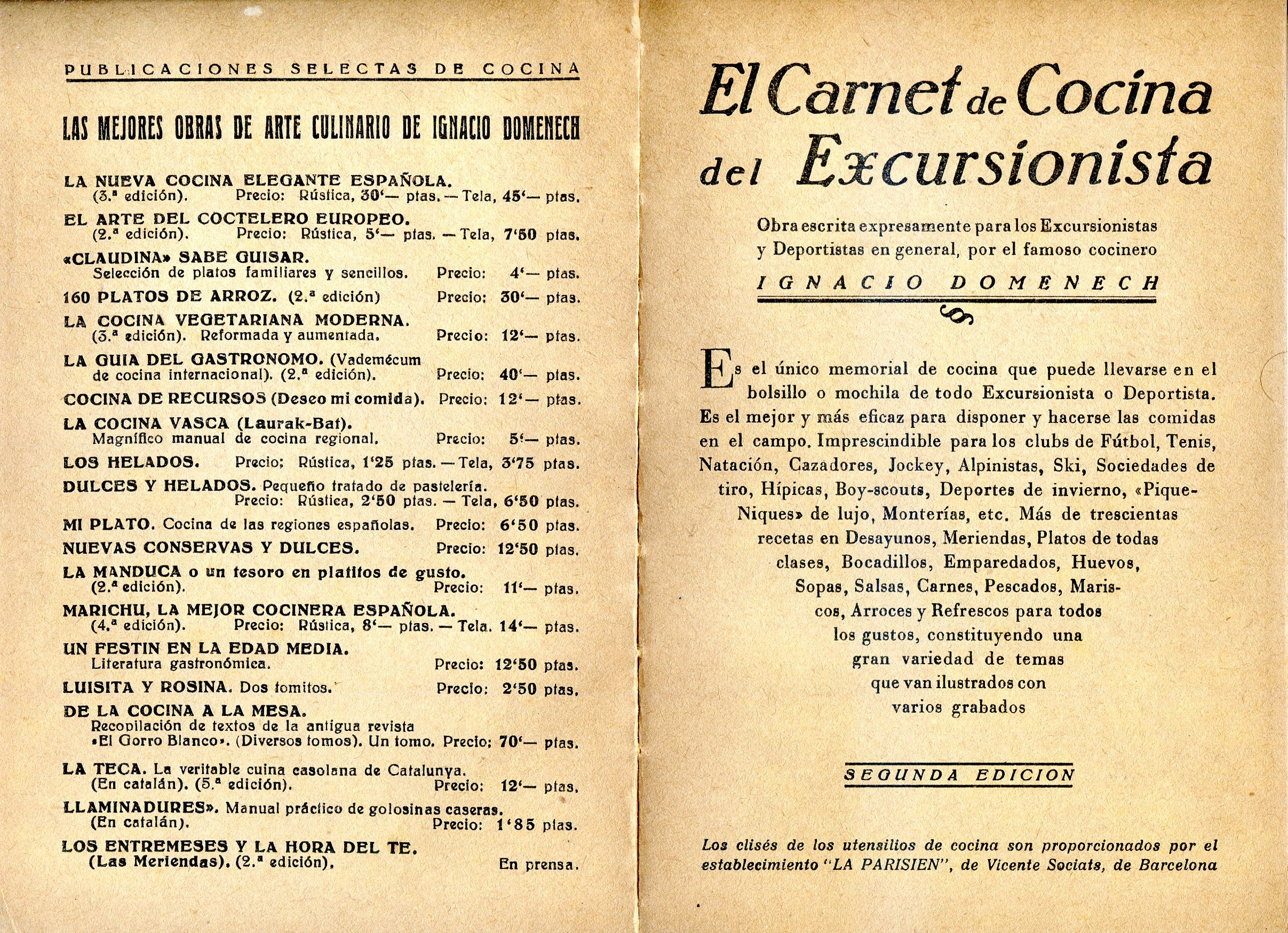 carnet de cocina del excursionista, El - Miniatura 2